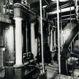 Steam engine at the Botany water pumping station