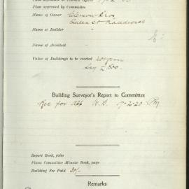 Belmore Road, Randwick : 46-1920