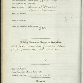 St Marks Road, Randwick : 65-1920