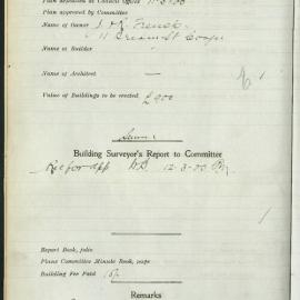 Mount Street, Coogee : 103-1920