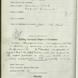 Meeks Street and Lane, Kingsford : 107-1920