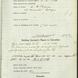 Walenore Avenue, Kingsford : 114-1920