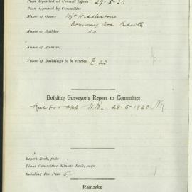 Garthowen, Conway Avenue, Randwick : 299-1920