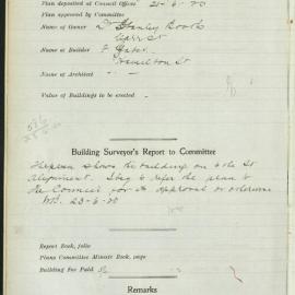 Carr Street, Coogee : 363-1920