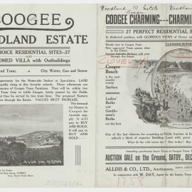 Coogee Woodland Estate Flyer