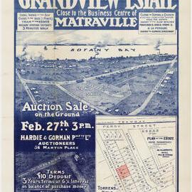 Grandview Estate, Matraville