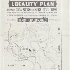 Locality Plan, Eastern Suburbs