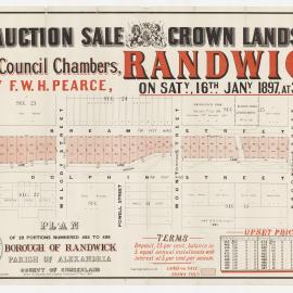 Auction sale along Bream Street