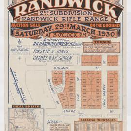 Randwick Rifle Range, 2nd Subdivision