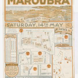 Auction sale across Maroubra
