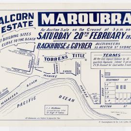 Alcorn Estate, Maroubra