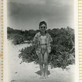 Jim ready for the beach