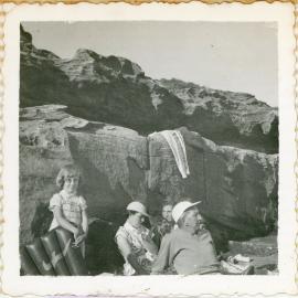 On the rocks at Maroubra Beach