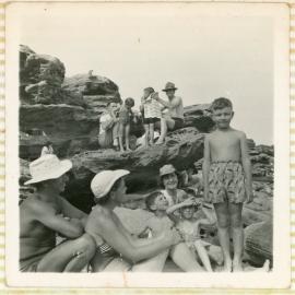 On the rocks at Maroubra Beach