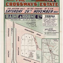 The Crossways Estate, Centennial Park