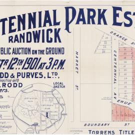 Centennial Park Estate, Randwick