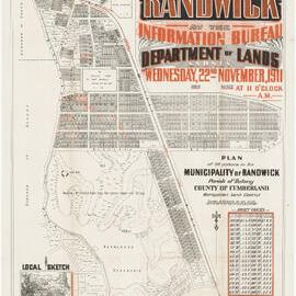 Subdivision in the Parish of Botany, at Matraville, Maroubra, and Kingsford. 