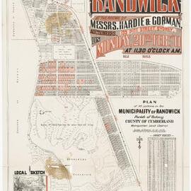Subdivision in the Parish of Botany, at Matraville, Maroubra, and Kingsford. 
