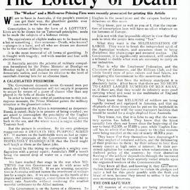 The Lottery of Death
