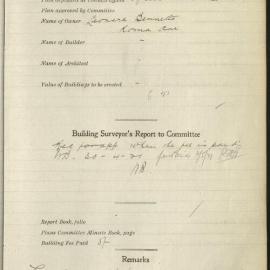Roma Avenue, Kensington : 1110-1921