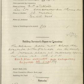 Roma Avenue, Kensington : 1112-1921