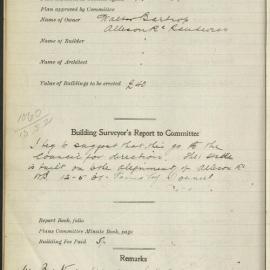 Farnham Avenue, Randwick : 1133-1921