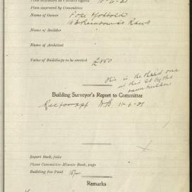 Strachan Lane and Street, Kingsford : 1180-1921