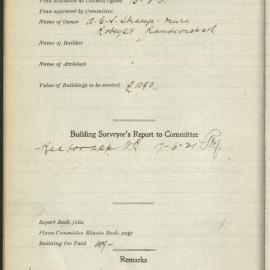 Anzac Parade : 1195-1921