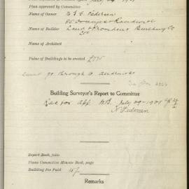 Blackwood Avenue, Clovelly : 1276-1921