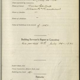 Farnham Avenue, Randwick : 1278-1921