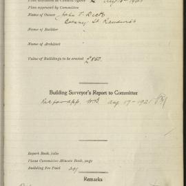 Titania Street, Randwick : 1314-1921