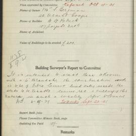 22, Vicar Street, Coogee : 1351-1921