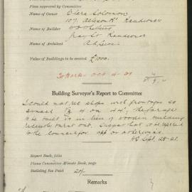 Allison Road : 1402-1921