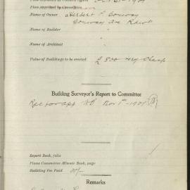 Bishops Avenue, Randwick : 1484-1921