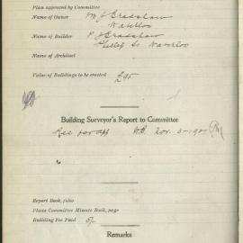 Avondale, Botany Street : 1493-1921