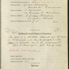 Allison Road : 1494-1921