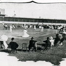Tennis tournament on the Sydney Cricket Ground