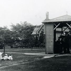 Elephant enclosure at Moore Park Zoological Gardens 