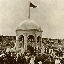 View of a Pavilion in Centennial Park during the Federation of Australia celebrations
