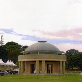 The Federation Pavilion in Centennial Park during preparations for the Centenary of the Federation of Australia