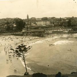 Coogee Beach looking south (photo has been reversed)