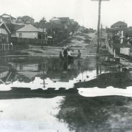 Cooper Street after heavy rain