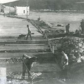 Building of the Promenade on Maroubra Beach