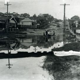 Cooper Street after rain