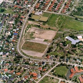 Aerial photograph of the Moverly Green area