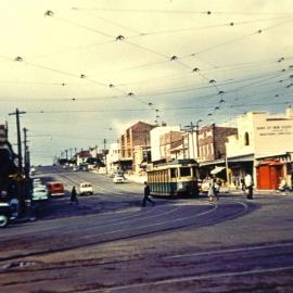 View of tram at Maroubra Junction