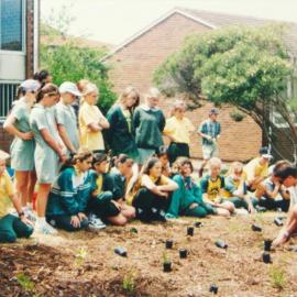 Planting at Maroubra Bay Public School