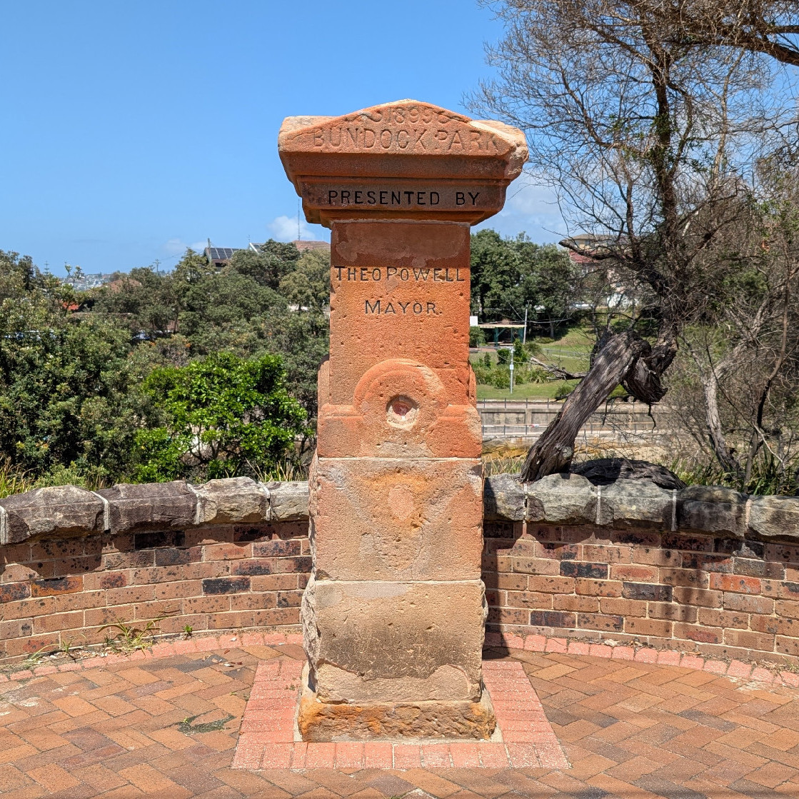 Bundock Park Monument 