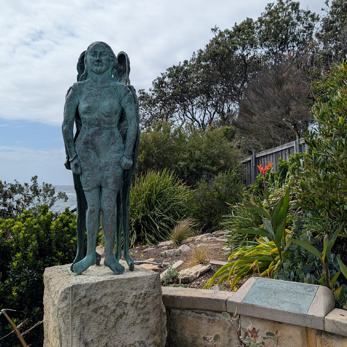 Mina Wylie Statue