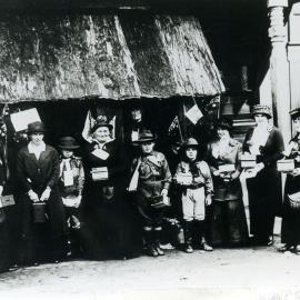 Red Cross fundraising on Australia Day during the First World War
